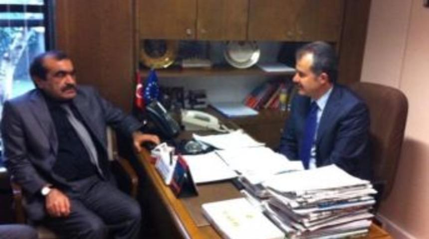 Dişkaya&rsquo;dan Erdoğan&rsquo;a Ziyaret