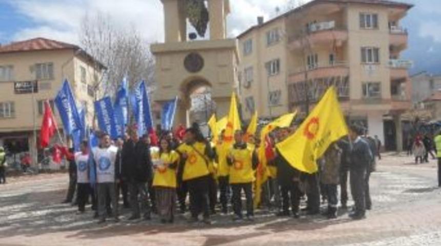 G&ouml;lbaşı'nda Sendikalardan Ortak A&ccedil;ıklama
