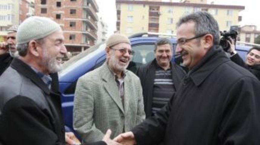 Umre Yolcularını Başkan K&ouml;şker Uğurladı