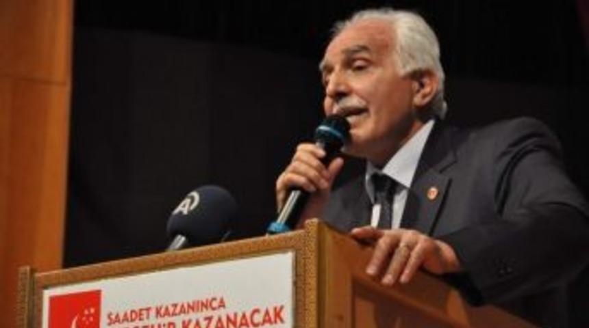 Saadet Partisi Genel Başkanı Kamalak Kırşehir&rsquo;de