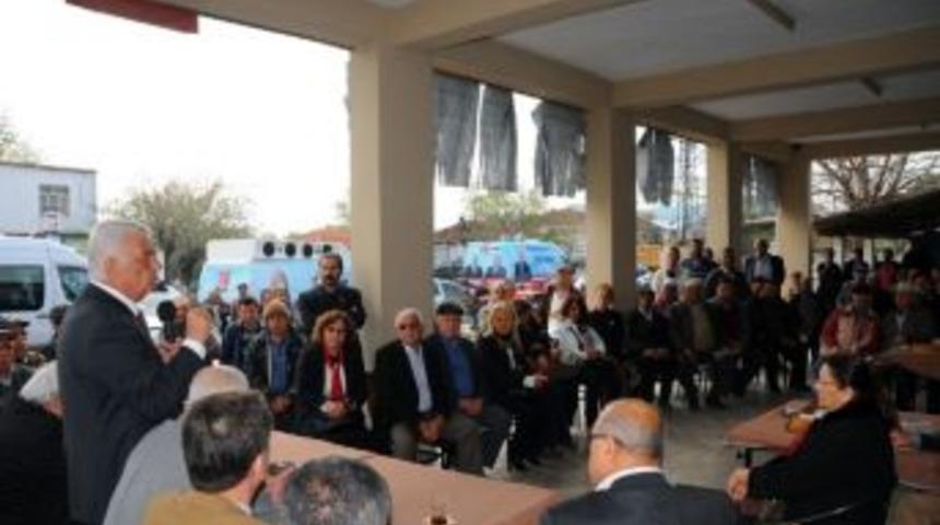 Başkan G&uuml;r&uuml;n, Ortaca Ve K&ouml;ylerinde B&uuml;y&uuml;kşehri Anlattı