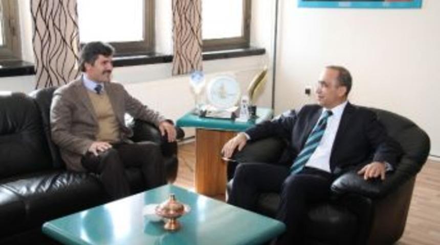 Emniyet M&uuml;d&uuml;r&uuml; İnci&rsquo;den Başkan &Ccedil;akır&rsquo;a Ziyaret