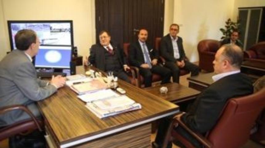 Ntso Y&ouml;netim Kurulu Başkanı Parmaksız&rsquo;dan Emniyet M&uuml;d&uuml;r&uuml; Kalayoğlu&rsquo;na Ziyaret