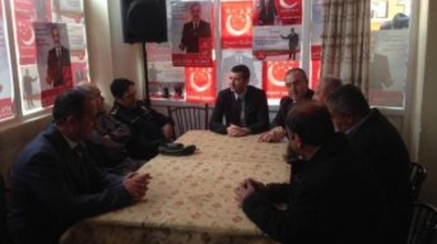 Mucur İl&ccedil;e Kaymakamı Se&ccedil;im B&uuml;rolarını Ziyaret Etti