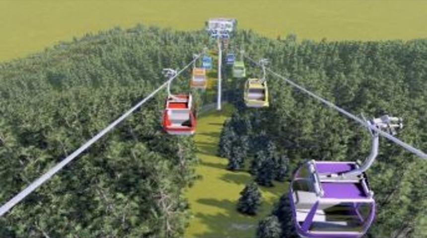 İzmir'in Simgesi Teleferik G&uuml;nışığına &Ccedil;ıkıyor