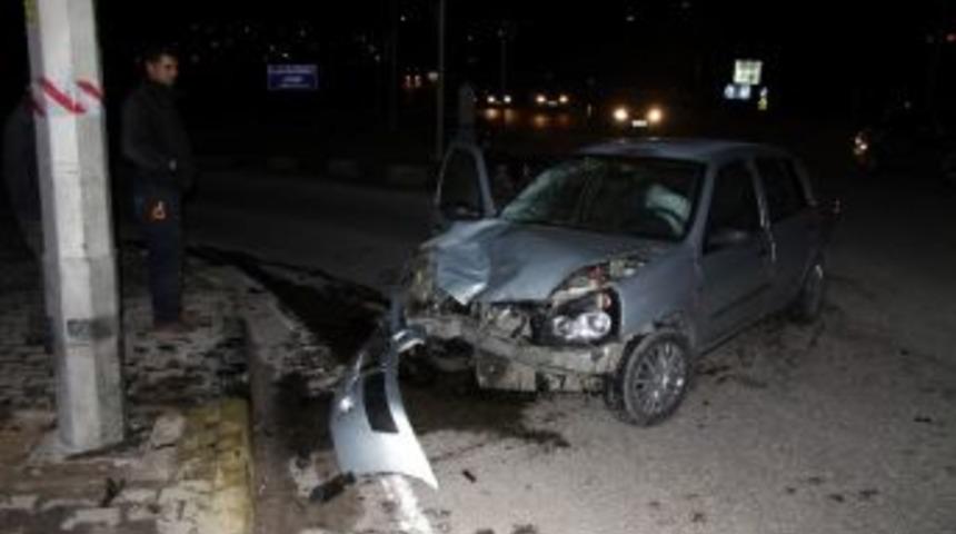 Gaziantep'te Trafik Kazası: 1 Yaralı