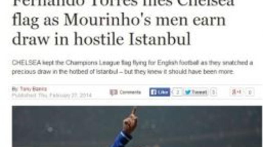 Galatasaray-chelsea Ma&ccedil;ı İngiliz Basınında