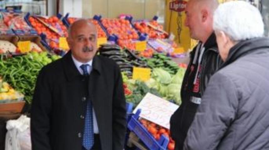 Başkan Takır Makamında Değil, Halkın İ&ccedil;inde