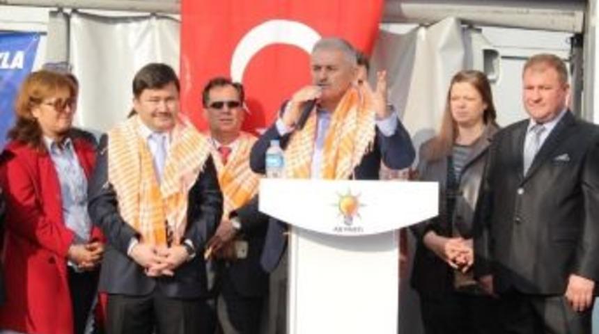 &Ccedil;iğli'de Adnan Yılmaz'a "yıldırım" Destek