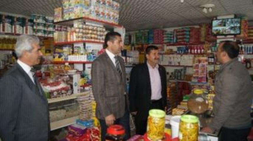 Mhp&rsquo;den Esnaf Ziyareti