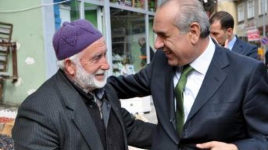 Suşehri Belediye Başkanı Sel, Esnafları Ziyaret Etti