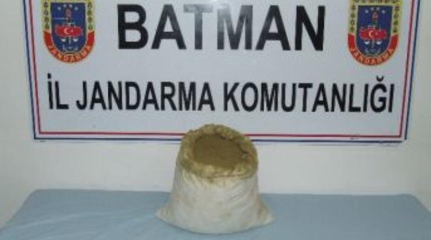 Batman&rsquo;da 6 Kilogram Toz Esrar Ele Ge&ccedil;irildi