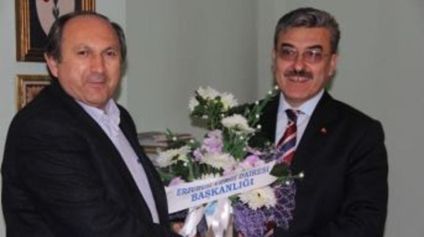 Erzurum Vergi Dairesi Başkanı Poyraz'dan Dagc&rsquo;ye Ziyaret