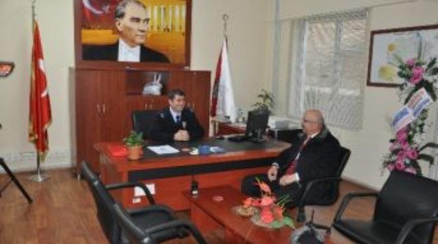 Başkan Samur&rsquo;dan Yeni M&uuml;d&uuml;re Ziyaret