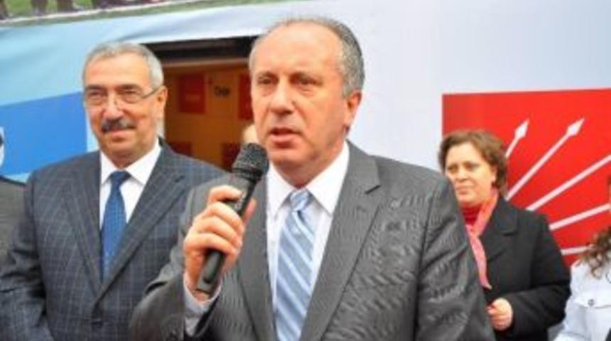 Chp Grup Başkanvekili Muharrem İnce: