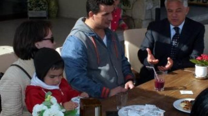 Başkan Ali Acar Yabancı Gelinlerle Buluştu