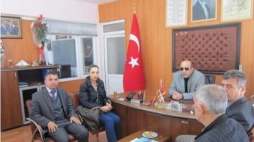 Sosyal Hizmet Merkezi&rsquo;nden Şehit Ve Gazi Aileleri Yardımlaşma Ve Dayanışma Derneği&rsquo;ne Ziyaret