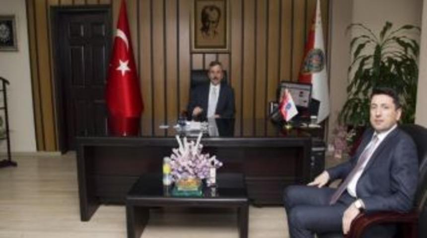 Pınarhisar Kaymakamı Demiry&uuml;rek&rsquo;den İl Emniyet M&uuml;d&uuml;r&uuml; Akay&rsquo;a Ziyaret