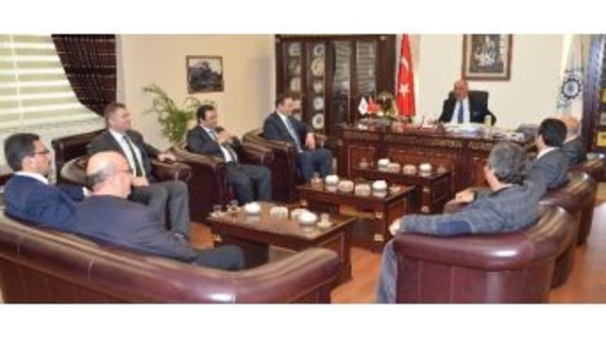 Kurum M&uuml;d&uuml;rlerinden Etso&rsquo;ya Ziyaret