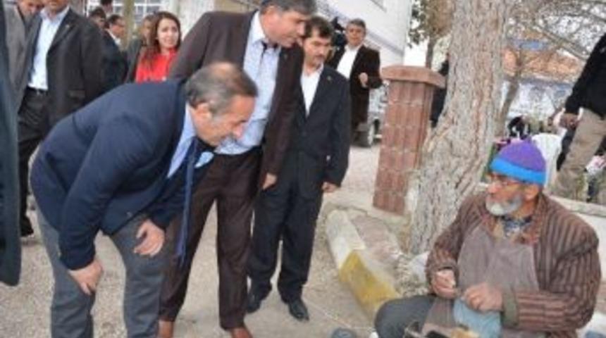 Mhp&rsquo;li Ali İpek &Ccedil;al İl&ccedil;esini Gezdi