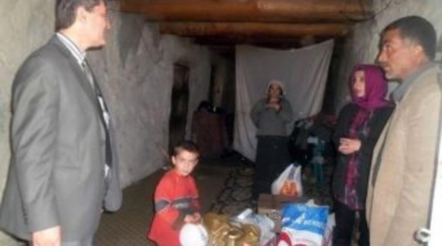 Sason İl&ccedil;e Emniyet Amiri Erkuni&rsquo;den Engelli Kardeşlere Ziyaret