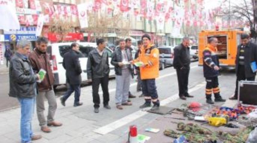 Halk Afetlere Karşı Bilgilendirildi