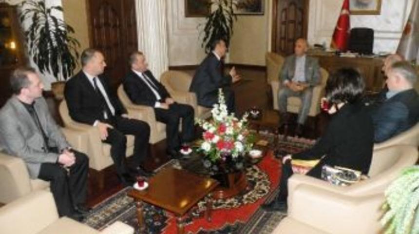 Mmo&rsquo;dan Başkan Yılmaz&rsquo;a Ziyaret