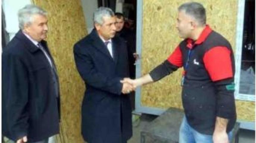 Mhp Başkan Adayı Mustafa &Ouml;zsoy, Demirciler Sitesini Ziyaret Etti