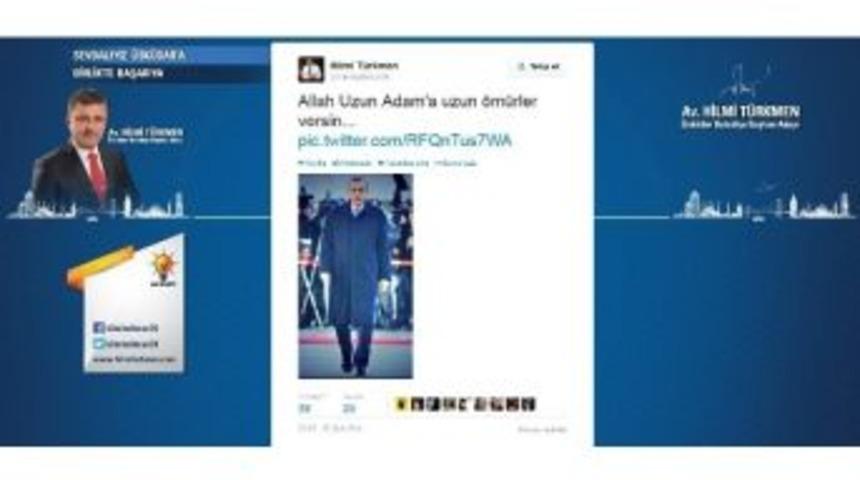 Hilmi Türkmen’den Sosyal Medyada Başbakan Erdoğan’a Yaş Günü Tebriği