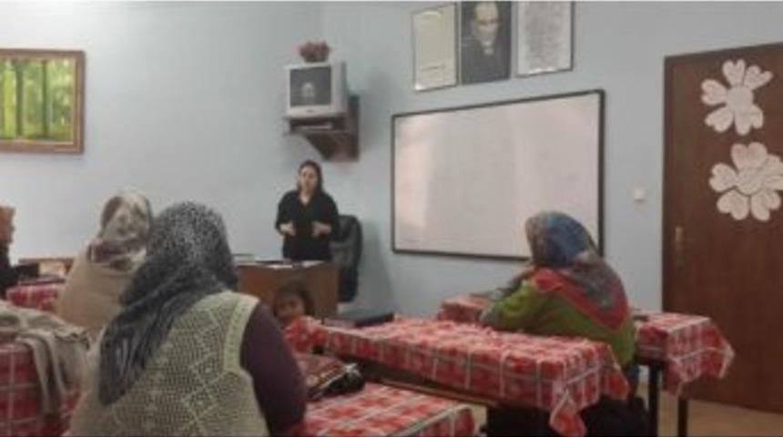 Kadınlara Y&ouml;nelik Eğitimler Devam Ediyor