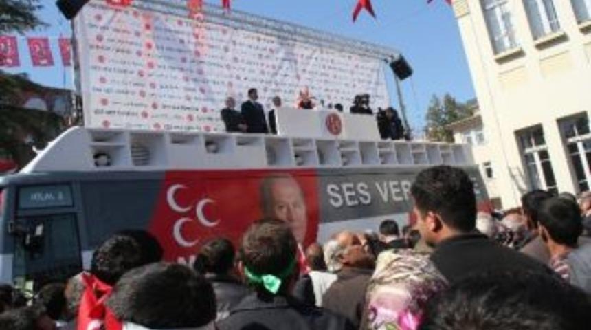 Mhp Lideri Devlet Bah&ccedil;eli, Pazartesi G&uuml;n&uuml; &Ouml;demiş&rsquo;te