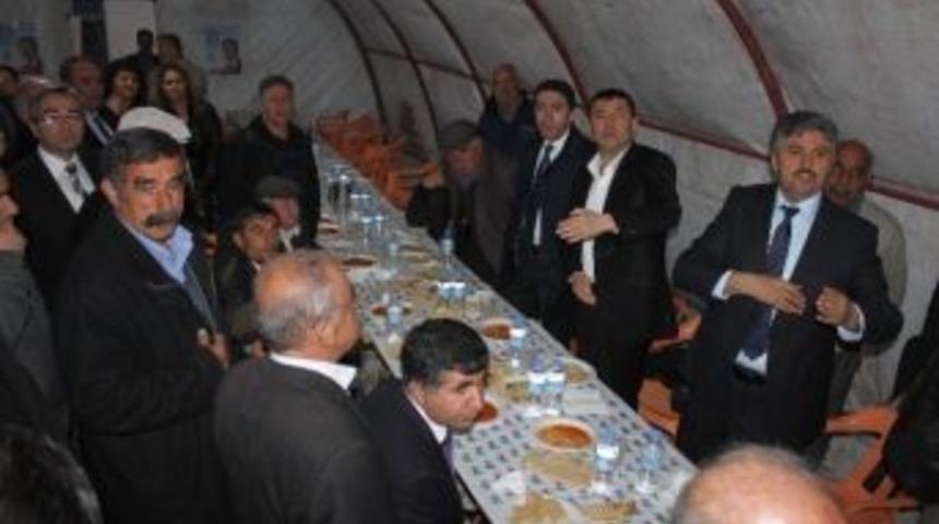 Hulisi Porgalı, Oluklu K&ouml;y&uuml;&rsquo;n&uuml; Ziyaret Etti