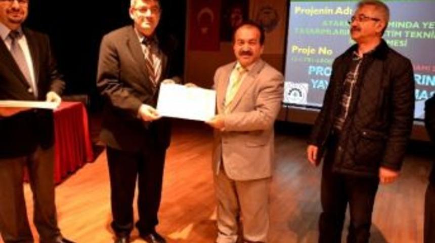 Ab Projesinin Katılımcıları Sertifikalarını Aldı