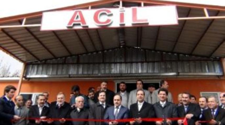 Erciş’te Prefabrik Ek Acil Ünitesi Hizmete Açıldı