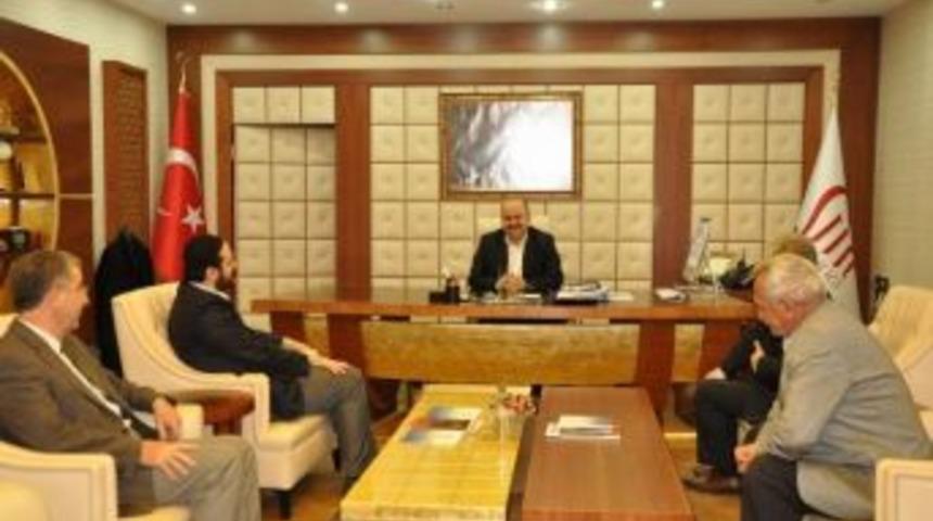 Saged Derneği, Vali Aydın&rsquo;ı Makamında Ziyaret Etti