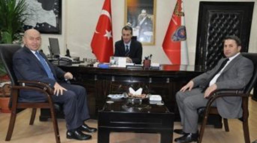 Siirt Emniyet M&uuml;d&uuml;r&uuml;ne, Ticaret Ve Sanayi Odasından Ziyaret