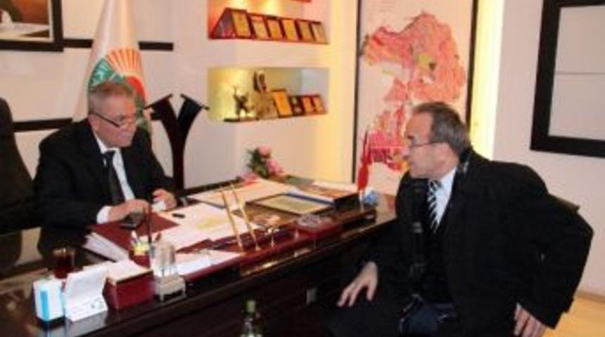 Prof. Dr. Ayvallı&rsquo;dan Başkan Demirtaş&rsquo;a Ziyaret