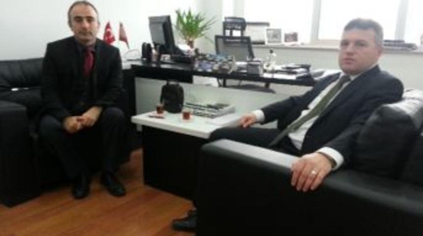 &Ccedil;elik, Bik Şube M&uuml;d&uuml;r&uuml; Kuru&rsquo;yu Ziyaret Etti