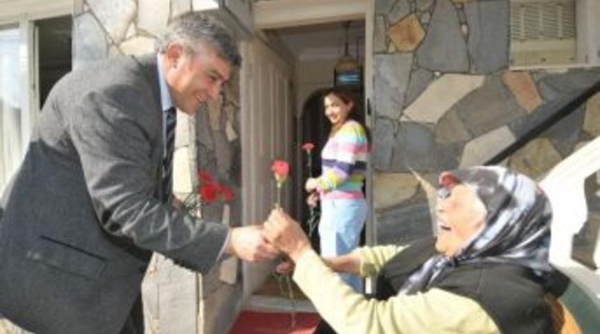 Başkan İnce Yaşlıları Sevindirdi