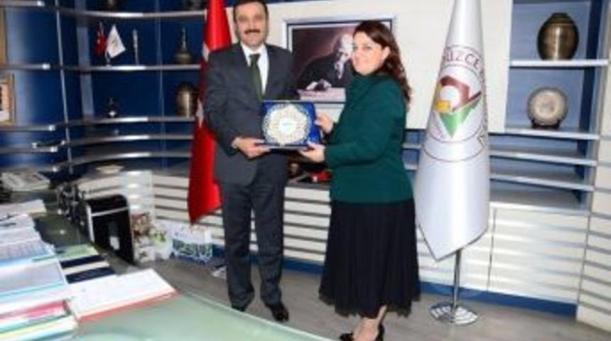 Sgk Başkanı İlhan, Başkan Bayram&rsquo;ı Ziyaret Etti