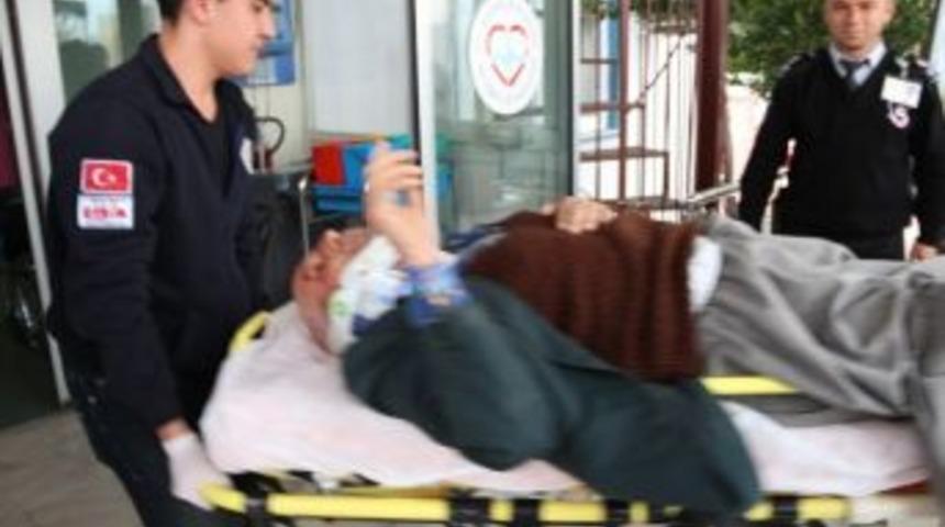 Mut&rsquo;ta Trafik Kazası: 1 Yaralı