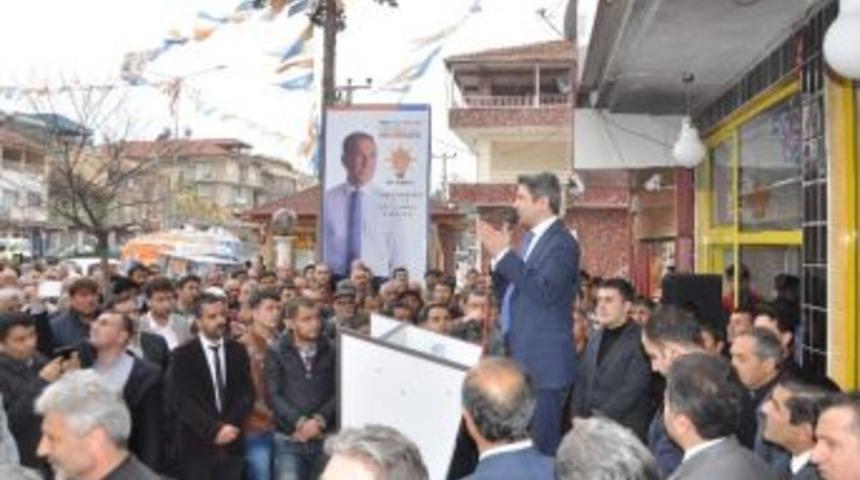 Aydın; Ak Parti G&ouml;lbaşı Se&ccedil;im B&uuml;rosu&rsquo;nu Ziyaret Etti