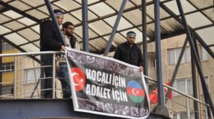Hocalı Katliamı Erzurum&rsquo;da Unutulmadı
