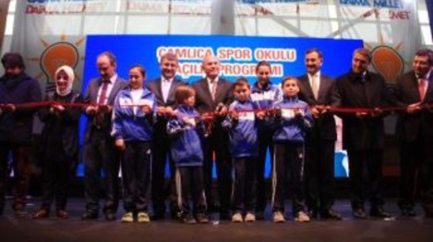 &Ccedil;amlıca Spor Salonu&rsquo;nu Kadir Topbaş A&ccedil;tı