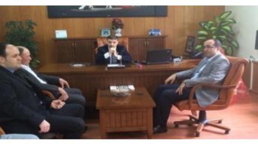 Ak Parti Sandıklı Belediye Başkan Adayı Mustafa &Ccedil;&ouml;l'den Vergi Dairesine Ziyaret