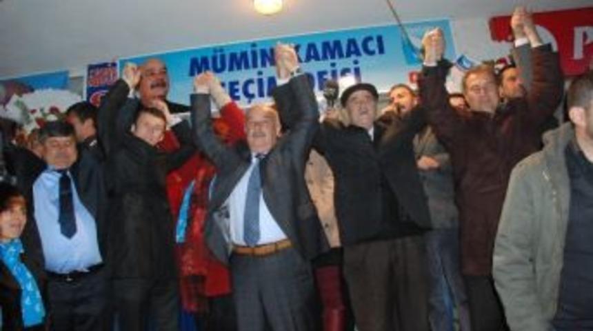 Başkanı Kamac, Akb&uuml;k&rsquo;te Se&ccedil;im Ofisini A&ccedil;tı