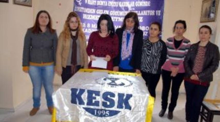 &lsquo;kadınlar G&uuml;n&uuml;&rsquo; &Ouml;ncesi Basın A&ccedil;ıklaması Yapıldı