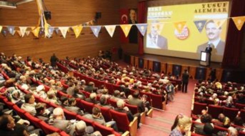 Başkan To&ccedil;oğlu, Serdivan&rsquo;da Aday Tanıtım Toplantısına Katıldı