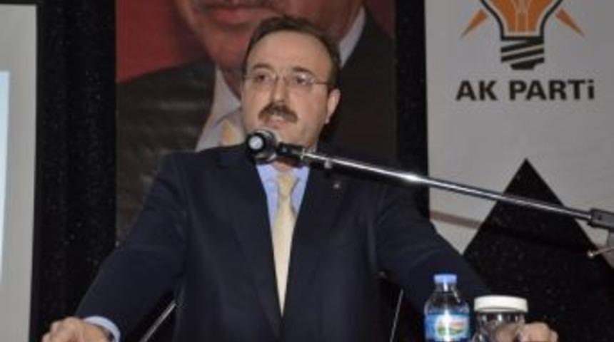 Ak Parti Tekirdağ B&uuml;y&uuml;kşehir Belediye Başkan Adayı Mustafa Yel İş Adamlarına Projelerini Anlattı