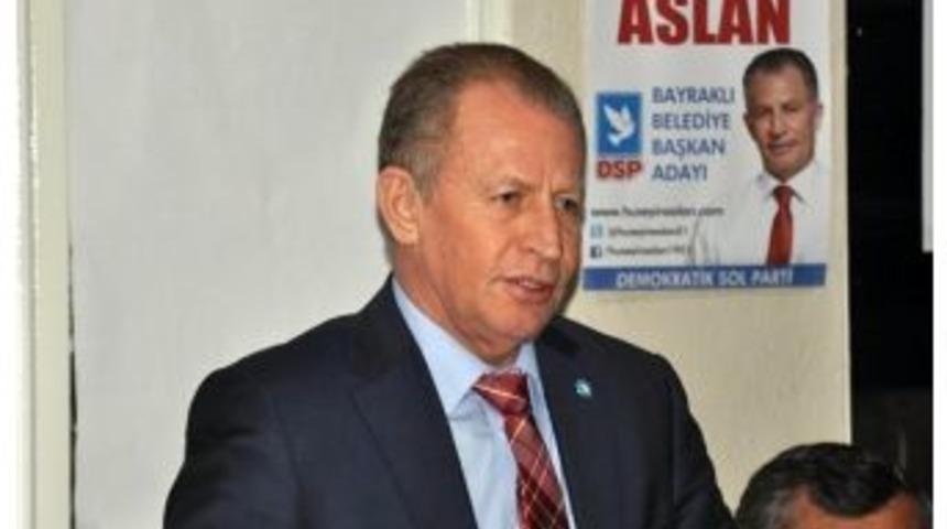 Dsp'li Aslan'dan Chp İzmir İl&ccedil;e Başkan Yardımcısı Karaoğlu'na Tepki